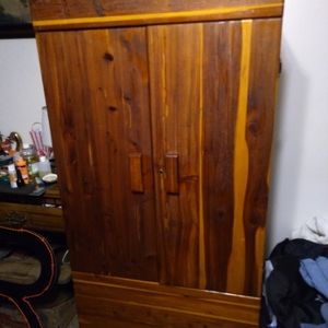 Cedar wardrobe